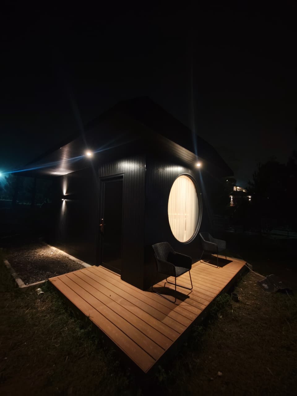 Elegant hotel lobby with contemporary design